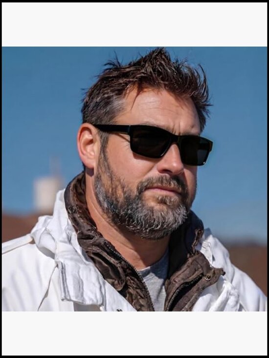 XXL Z87 Sunglasses for Big Wide Heads, TR90 Ultralight UV400 Safety Sun Glasses main image 2